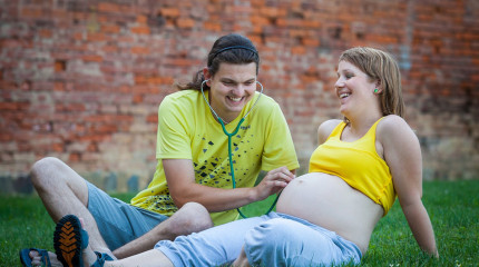 Foto těhulky Hanky, Křelov
