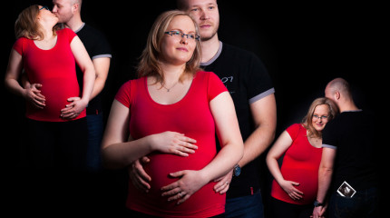 Ivo a Hanka – těhotenské foto